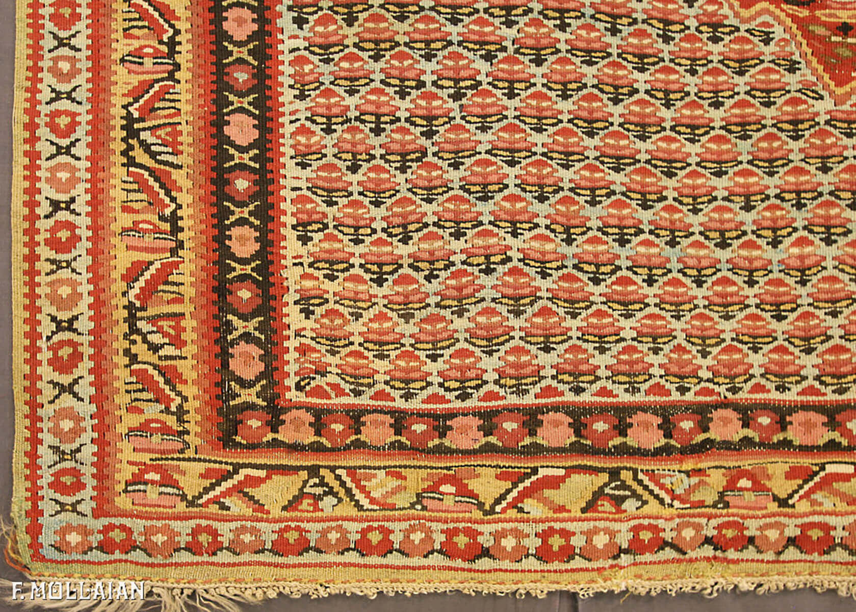 Antique Persian Senneh Kilim n°:90574776